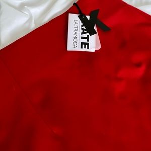 Kate LalTramoda Red Pencil Skirt